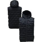 Vizwell VWJK871 Teknik Dolgulu Su Geçirmez Kumaş Siyah Yelek - 2XL