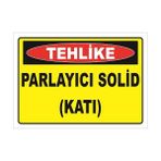 Vizyon Trafik Parlayıcı Solid (Katı) Levhası - Galvaniz Saç 0,4 mm - 50 x 70 cm