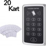 Vk-100 Rfid Şifreli Kapı Kilidi + 20 Adet Proximity Kart