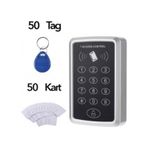Vk-100 Rfid Şifreli Kapı Kilidi + 50 Adet Manyetik Tag + 50 Adet Proximity Kart