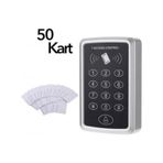 Vk-100 Rfid Şifreli Kapı Kilidi + 50 Adet Proximity Kart