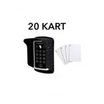 Vk-100 Rfıd Şifreli Kapı Kilidi + Koruyucu Kapak + 20 Adet Proximity Manyetik Kart