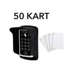 Vk-100 Rfıd Şifreli Kapı Kilidi + Koruyucu Kapak + 50 Adet Proximity Manyetik Kart