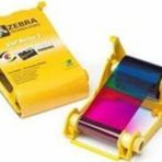 VK Zebra Zxp3 Orijinal Renkli Ribon Ymcko 280 Baskı 800033-340 Zxp3 Ribon+ 100 Mifare Kart