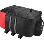 Vkkstore Bisiklet Bagajı Arka Raketi Taşıma Çantası (Yurt Dışından) - Kırmızı