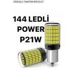 Vlotho P21w Ba15s 1156 144 Ledli Ultra Parlak Geri Vites Park Ampül Tek Duy Beyaz (2 ADET)