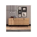 VM VERTEX MOBİLYA Latina Modern Konsol 180 Cm Safir Meşe Safir Meşe 45 x 180