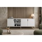 VM VERTEX MOBİLYA Latina Modern Konsol 3 Kapaklı 180 cm Beyaz