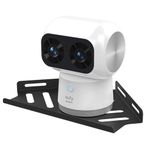 VMEI eufy S350 İç Mekan Güvenlik Kamerası için Paslanmaz Çelik Köşe Duvar Montaj Braketi, Paslanmaya Dayanıklı, Yerden Tasarruflu, Cihazın Yanlışlıkla Düşmesini Önleme, Kameralar için Kör Nokta