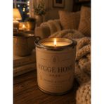 VMGA Hygge Home Portakal & Narenciye Aromalı Soya Mum 220gr | Cozy Ev Dekorasyonu İçin Dekoratif Metal Kavanoz Mum | Rahatlatıcı İskandinav Hygge Atmosferi