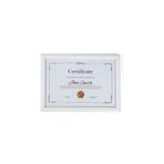 VN Home Sanat Fotoğraf A4 Çerçeve 21x30 Sertifika Diploma Belge Fotoğraf Için Pvc Camlı Beyaz Çerçeve