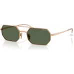 VO4329S 51529A Polarize Unisex Güneş Gözlüğü - Koyu Yeşil-Altın Polarize