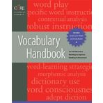 Vocabulary Handbook For All Educators... by National Geographic Learning National Geographic Learning (2006-10-19)