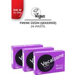 Vocalzone Frenk Üzümlü 3x24 Pastil
