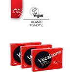 Vocalzone Klasik Pastil 12'li + 3'lü Paketler