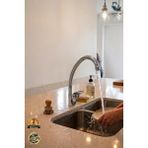 Voda Armatür Krom Tek Su Girişli Mutfak ve Lavabo Bataryası (Tezgah Üstü / Aç Kapa)