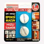 Vodabond Epoksi Tamir Macunu 9gr x 2 Adet