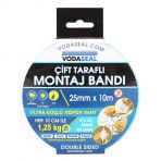 Vodaseal 25 mm x 10 m Çift Taraflı Montaj Bandı