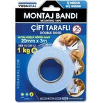 Vodaseal Çift Taraflı Montaj Bandı 20Mmx3M