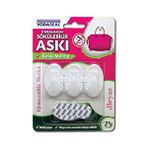 Vodaseal İz Bırakmadan 3 Adet Beyaz Sökülebilir Askı