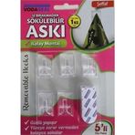 Vodaseal İz Bırakmadan Sökülebilen Kendinden Yapışkanlı 3 lü Askı