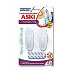 Vodaseal İz Bırakmaz 2'li Oval Büyük Beyaz Askı