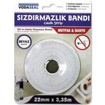 Vodaseal Su Geçirmez Sızdırmazlık Bandı Beyaz - 22 mm x 3.35 m.