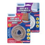 Vodaseal Sw.002 Kahve Kapı Altı Sızdırmazlık Bandı