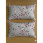 Voddi 2 Adet Desenli 50X70 cm Yastık Kılıfı Fermuarlı %70PAMUK - Mavi - 50 x 70