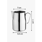 VODİNOX Barista Süt Potu Paslanmaz Çelik Barista Pitcher Milk Jug Progear Kahve Espresso 500 ml Pro
