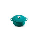 Voeux Kitchenware Profond Turkuaz Derin 20 cm Döküm Tencere