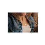 VOG Çember Terazi Burcu Gümüş Kolye