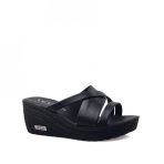 Voga 2036 Dolgu Topuk Comfort Casual Kadın Terliği