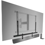 Vogels SOUND 3550 Evrensel Soundbar tutucu | Bose Soundbar 500/700, Sonos Arc/Beam/Playbar, Samsung, Sony, LG ve JBL için de uygundur | VESA 100 ila 600 için tutucu | Maks. ağırlık 6,5 kg