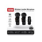 Voground SE66 Kablosuz Yaka Mikrofonu – Type-C & Lightning Uyumlu Profesyonel Ses