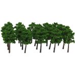 Vogue Element 40X Yeşil Manzara Peyzaj Z Skalalı 1: 250 Model Ağaçları Diorama Demiryolu 1.97 " (Yurt Dışından)