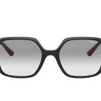 Vogue Eyewear Çocuk Vj2006 Kare Güneş Gözlüğü, Siyah/Koyu Gri, 46 mm