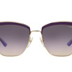 Vogue Eyewear Kadın Vo4234s Kare Güneş Gözlüğü, Üst Menekşe/Altın