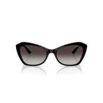 Vogue Eyewear Kadın VO5626S Kedi Gözü Güneş Gözlüğü, Siyah/Gri Gradyan, 56 mm
