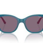 Vogue Eyewear Vj2023 Kelebek Güneş Gözlüğü, Opal Mavi/Koyu Menekşe, 47 mm