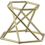 Vogue Geode Fosiller Için Metal Ekran Standı Tutucu Mineraller Kalıcalar Taşlar Gemstone Gold (Yurt Dışından)