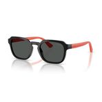 Vogue Junior VJ 2025 W4487 46 Çocuk Geometrik Siyah Kemik Güneş Gözlüğü