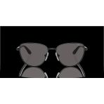 Vogue Kadın Güneş Gözlüğü - Cat-Eye Form Siyah Metal Çerçeve Gri Cam 0Vo4286s