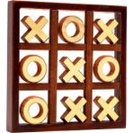 Vogue Tic-Tac-Toe Beni Iterek Xo Eğlenceli Akıllı Tahta Oyunu Xo Satranç Puzzle Oyunu (Yurt Dışından) - Renkli
