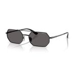 Vogue VO 4329S 35287 55 Unisex Geometrik Siyah Metal Güneş Gözlüğü