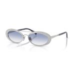 Vogue VO 4348SB 32319 54 Kadın Oval Degrade Gümüş Metal Güneş Gözlüğü