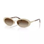 Vogue VO 4348SB 84813 54 Kadın Oval Degrade Gold Metal Güneş Gözlüğü