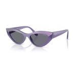 Vogue VO 5637SU 32191 52 Kadın Cat Eye Mor Kemik Güneş Gözlüğü
