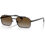 Vogue VO4356S 352/T5 57 Polarize Erkek Güneş Gözlüğü - Siyah