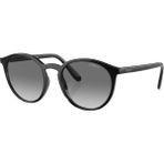 Vogue VO5544SI W44/11 51 Unisex Oval Güneş Gözlüğü Siyah Çerçeve ile Hafif Tasarım